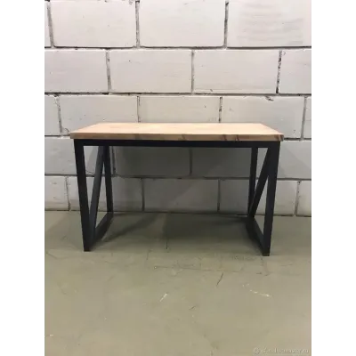Стол обеденный GoodsMetall из металла и дерева, Лофт 1200х600х750 