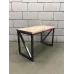 Стол обеденный GoodsMetall из металла и дерева, Лофт 1200х600х750 