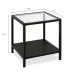Тумба прикроватная GoodsMetall металлическая в стиле Лофт 550х500х500 Т136