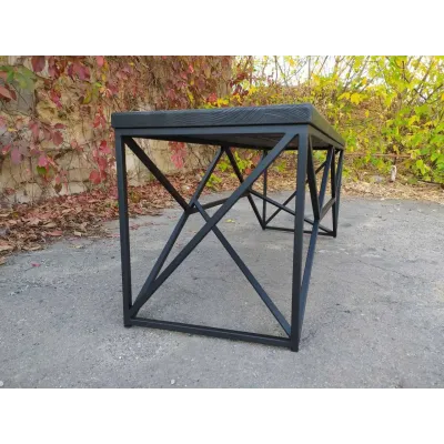 Журнальний, кавовий столик GoodsMetall у стилі Лофт 1200х400х450 ЖС777