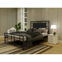 Ліжко GoodsMetall металеве в стилі LOFT 2000х1400х1200 К100 Ліжко GoodsMetall металеве в стилі LOFT 2000х1400х1200 К100