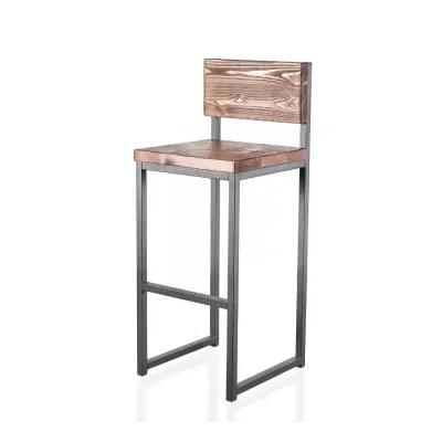 Барный стул GoodsMetall из металла в стиле ЛОФТ 750х350х350 БС7 Барный стул GoodsMetall из металла в стиле ЛОФТ 750х350х350 БС7