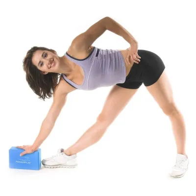 Блок для йоги PowerPlay 4006 Yoga Brick Синій (PP_4006_Blue_Yoga_Brick) Блок для йоги PowerPlay 4006 Yoga Brick Синій (PP_4006_Blue_Yoga_Brick)