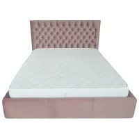 Ліжко Richman Кембридж 140 х 190 см Missoni 021 Темно-рожеве Ліжко Richman Кембридж 140 х 190 см Missoni 021 Темно-рожеве