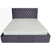 Кровать Двуспальная Richman Кембридж 160 х 190 см Missoni 022 С1 Фиолетовая Кровать Двуспальная Richman Кембридж 160 х 190 см Missoni 022 С1 Фиолетовая