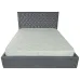 Ліжко Двоспальне Richman Кембридж 180 х 200 см Fibril 16 С1 З підйомним механізмом та нішою для білизни Темно-сіре Ліжко Двоспальне Richman Кембридж 180 х 200 см Fibril 16 С1 З підйомним механізмом та нішою для білизни Темно-сіре