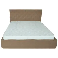 Ліжко Richman Ковентрі 120 х 190 см Місті Light Brown Коричневе