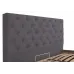 Кровать Richman Ковентри 140 х 190 см Мисти Dark Grey Темно-серая Кровать Richman Ковентри 140 х 190 см Мисти Dark Grey Темно-серая