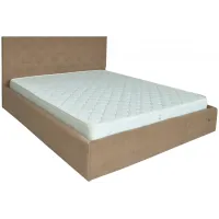 Кровать Richman Ковентри 140 х 200 см Мисти Light Brown Коричневая Кровать Richman Ковентри 140 х 200 см Мисти Light Brown Коричневая