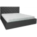 Кровать Двуспальная Richman Ковентри 160 х 190 см Missoni 009 Темно-серая