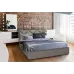 Кровать Двуспальная Richman Лидс 180 х 200 см Missoni 008 Серая Кровать Двуспальная Richman Лидс 180 х 200 см Missoni 008 Серая