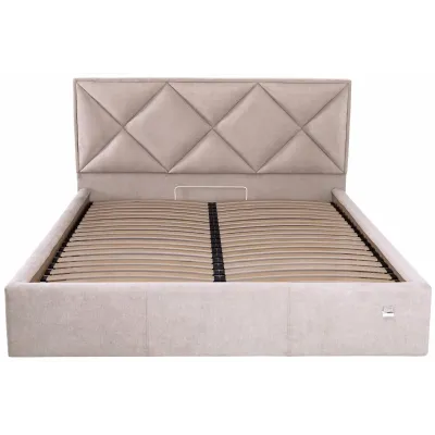 Кровать Двуспальная Richman Лидс 180 х 200 см Мисти Mocco Серая
