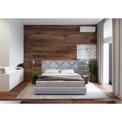 Ліжко Двоспальне Richman Лідс 180 х 200 см Флай 2207 A1 Бежеве
