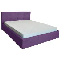 Кровать Двуспальная Richman Манчестер 180 х 190 см Мисти Dark Violet С подъемным механизмом и нишей для белья Фиолетовая Кровать Двуспальная Richman Манчестер 180 х 190 см Мисти Dark Violet С подъемным механизмом и нишей для белья Фиолетовая