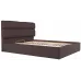 Кровать Richman Оксфорд 140 х 190 см Флай 2231 С подъемным механизмом и нишей для белья Темно-коричневая