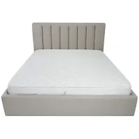 Ліжко Двоспальне Richman Санам 180 х 190 см Fibril 06 Сіре Ліжко Двоспальне Richman Санам 180 х 190 см Fibril 06 Сіре