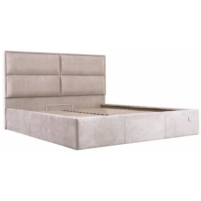 Кровать Richman Шеффилд 120 х 200 см Мисти Mocco С подъемным механизмом и нишей для белья Серая Кровать Richman Шеффилд 120 х 200 см Мисти Mocco С подъемным механизмом и нишей для белья Серая