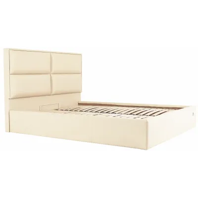 Кровать Richman Шеффилд 140 х 200 см Флай 2207 С подъемным механизмом и нишей для белья Бежевая