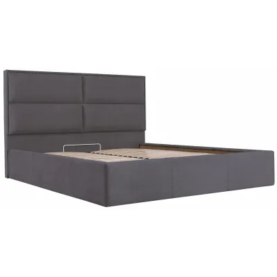 Кровать Двуспальная Richman Шеффилд 160 х 190 см Мисти Dark Grey С подъемным механизмом и нишей для белья Темно-серая Кровать Двуспальная Richman Шеффилд 160 х 190 см Мисти Dark Grey С подъемным механизмом и нишей для белья Темно-серая