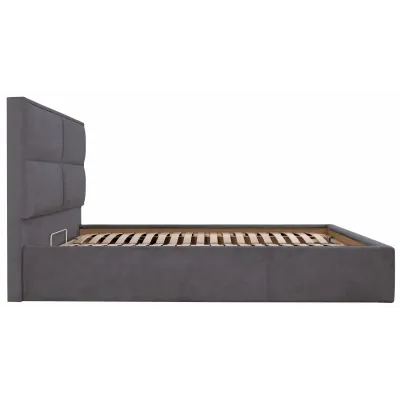 Кровать Двуспальная Richman Шеффилд 160 х 190 см Мисти Dark Grey С подъемным механизмом и нишей для белья Темно-серая Кровать Двуспальная Richman Шеффилд 160 х 190 см Мисти Dark Grey С подъемным механизмом и нишей для белья Темно-серая