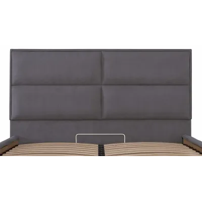 Кровать Двуспальная Richman Шеффилд 160 х 190 см Мисти Dark Grey С подъемным механизмом и нишей для белья Темно-серая Кровать Двуспальная Richman Шеффилд 160 х 190 см Мисти Dark Grey С подъемным механизмом и нишей для белья Темно-серая