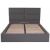 Кровать Двуспальная Richman Шеффилд 160 х 200 см Мисти Dark Grey С подъемным механизмом и нишей для белья Темно-серая