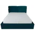 Ліжко Richman Единбург 140 х 200 см Missoni 017 Синє
