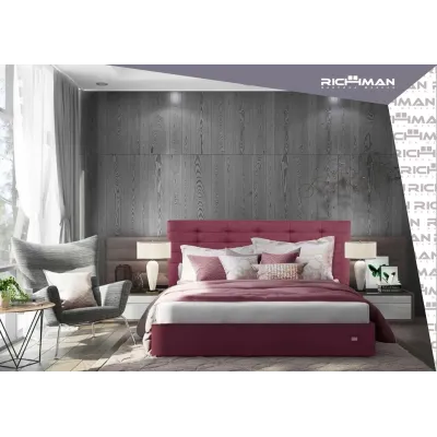 Кровать Richman Эрика 140 х 190 см Мисти Mocco Бежевая