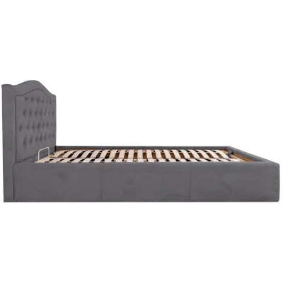 Кровать Двуспальная Richman Скарлетт 180 х 200 см Мисти Dark Grey Темно-серая Кровать Двуспальная Richman Скарлетт 180 х 200 см Мисти Dark Grey Темно-серая