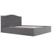Кровать Richman Скарлетт 140 х 190 см Мисти Dark Grey Темно-серая