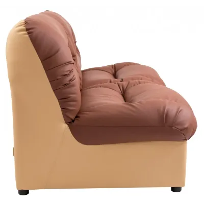 Диван Richman Визит Двойка 870 x 1650 x 850H см Флай 2213/2201 Бежевый + Коричневый Диван Richman Визит Двойка 870 x 1650 x 850H см Флай 2213/2201 Бежевый + Коричневый