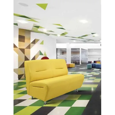 Диван Richman Смарт Двійка 630 x 1200 x 800H см Флай 2240 Жовтий