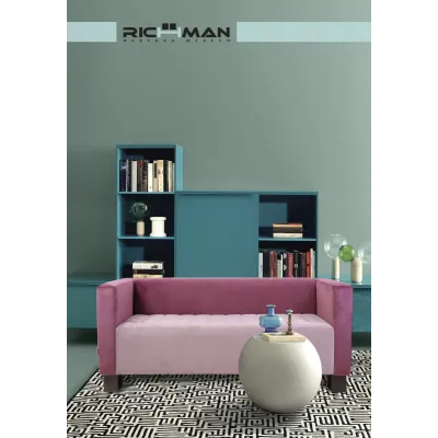 Диван Richman Спейс Двійка 760 x 1500 x 730H см Флай 2210/2230 Червоний + Чорний Диван Richman Спейс Двійка 760 x 1500 x 730H см Флай 2210/2230 Червоний + Чорний