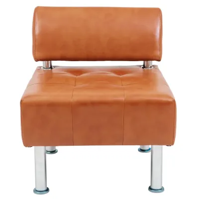 Диван Richman Офис Единица A1 680 x 680 x 750H см Со спинкой Титан Cognac Коричневый