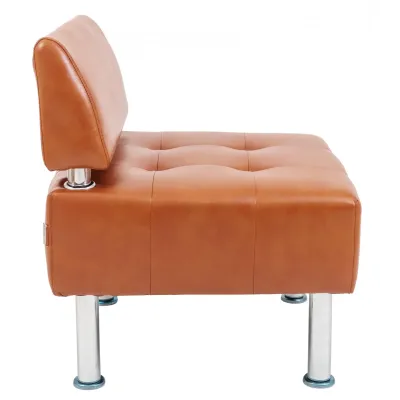 Диван Richman Офис Единица A1 680 x 680 x 750H см Со спинкой Титан Cognac Коричневый