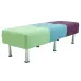 Диван Richman Офис Двойка 1550 x 680 x 450H см Флай 2228/2220/2216 Сливовый/Голубой/Зеленый