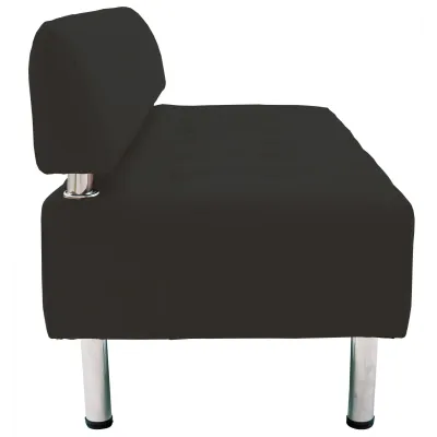 Диван Richman Офис Двойка 1550 x 680 x 750H см Со спинкой Флай nova Black 2230 Черный Диван Richman Офис Двойка 1550 x 680 x 750H см Со спинкой Флай nova Black 2230 Черный