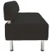 Диван Richman Офис Двойка 1550 x 680 x 750H см Со спинкой Флай nova Black 2230 Черный Диван Richman Офис Двойка 1550 x 680 x 750H см Со спинкой Флай nova Black 2230 Черный