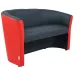 Диван Richman Бум Двойка 650 x 1300 x 800H см Флай 2230/2210 Красный + Черный