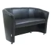 Диван Richman Бум Двойка 650 x 1300 x 800H см Флай 2230 Черный