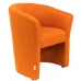 Крісло Richman Бум Одиниця 650 x 650 x 800H см Полон 05 Orange Помаранчеве