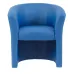 Кресло Richman Бум Единица 650 x 650 x 800H см Zeus Deluxe Blue Синее