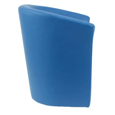 Кресло Richman Бум Единица 650 x 650 x 800H см Zeus Deluxe Blue Синее