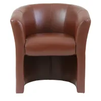 Крісло Richman Бум Одиниця 650 x 650 x 800H см Zeus Deluxe Bright Brown Коричневе