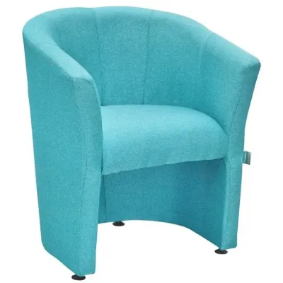Кресло Richman Бум Единица 650 x 650 x 800H см СМТ Аляска 86 Голубое