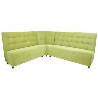 Диван Richman Симпл 2 х 600 x 1200 x 1090H см + Угол Кордрой 215 Салатовый