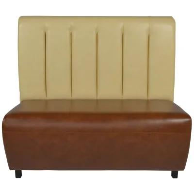 Диван Richman Стайл 600 x 1200 x 1090H см Мадрас Whisky/Vanilla Бежевый+коричневый Диван Richman Стайл 600 x 1200 x 1090H см Мадрас Whisky/Vanilla Бежевый+коричневый