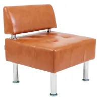 Крісло Richman Офіс 680 x 680 x 750H см Зі спинкою Титан Cognac Коричневе Крісло Richman Офіс 680 x 680 x 750H см Зі спинкою Титан Cognac Коричневе