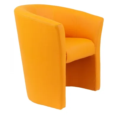 Кресло Richman Бум 650 x 650 x 800H см Zeus Deluxe Orange Оранжевое Кресло Richman Бум 650 x 650 x 800H см Zeus Deluxe Orange Оранжевое