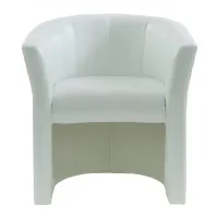 Кресло Richman Бум 650 x 650 x 800H см Lucky White Белое